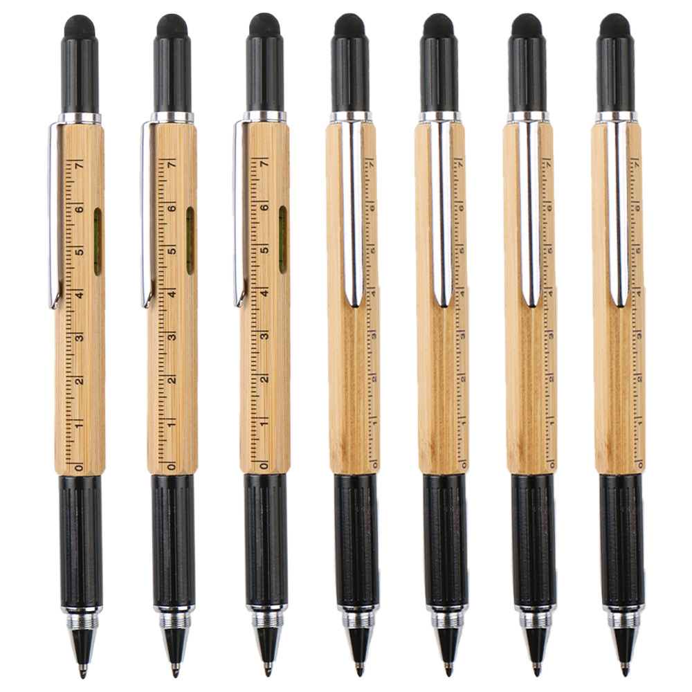 Bamboo Multifunctional Tool Pen