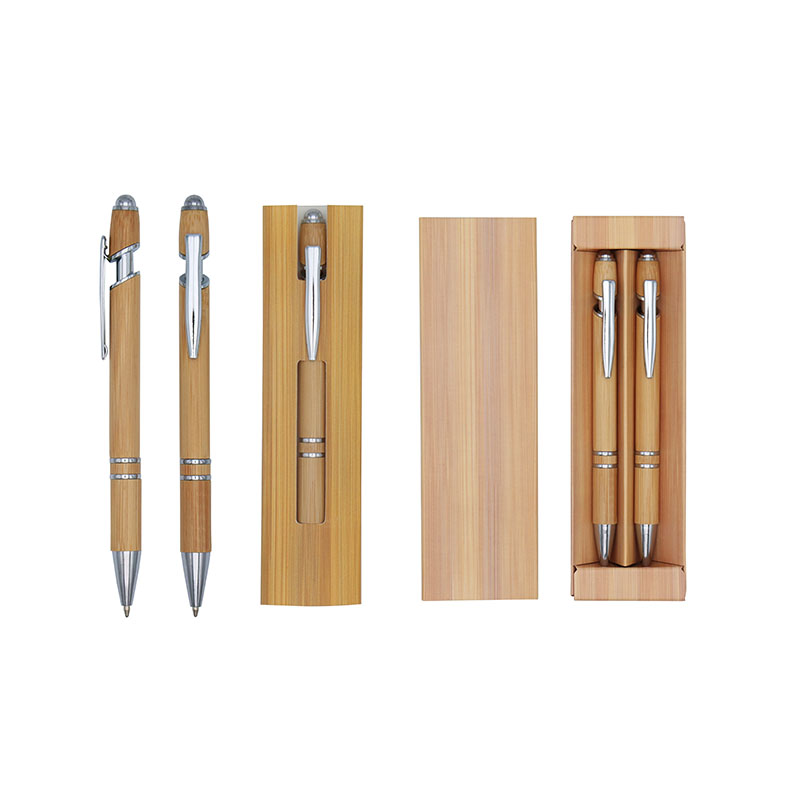 TE310 Bamboo Ballpoint Pen Set