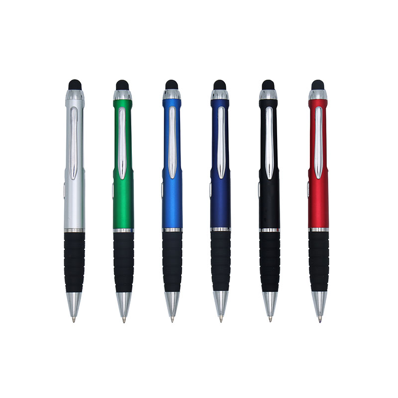 TLP183 Stylus ball pen with a mini magnifying glass with super-bright light